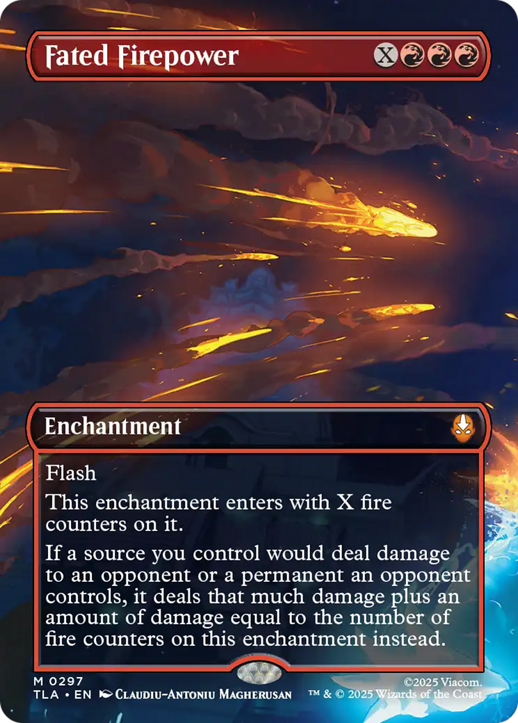 Fated Firepower (Borderless) [Avatar: The Last Airbender]