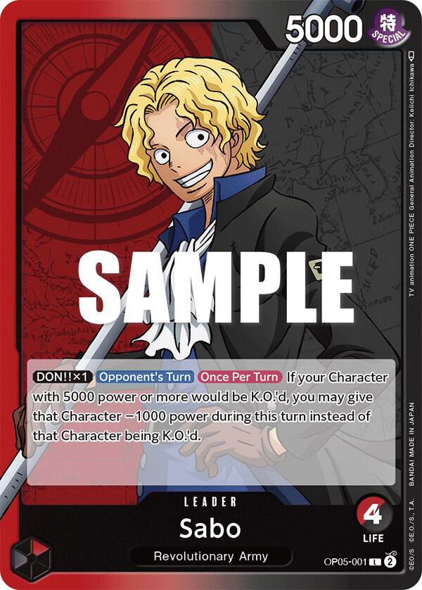 Sabo OP05-001 (Awakening of the New Era) 