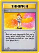 Lass 075/102 (Base Set (Shadowless))  - 1st Edition