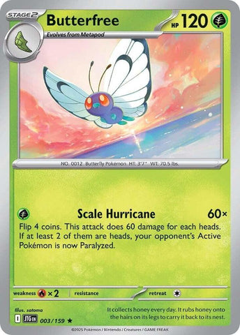 Butterfree 003/159 (SV09: Journey Together)  - Holofoil