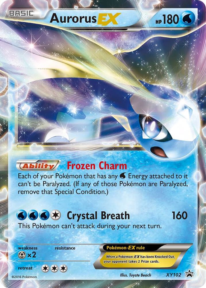 Aurorus EX XY102 (XY Promos)  - Holofoil