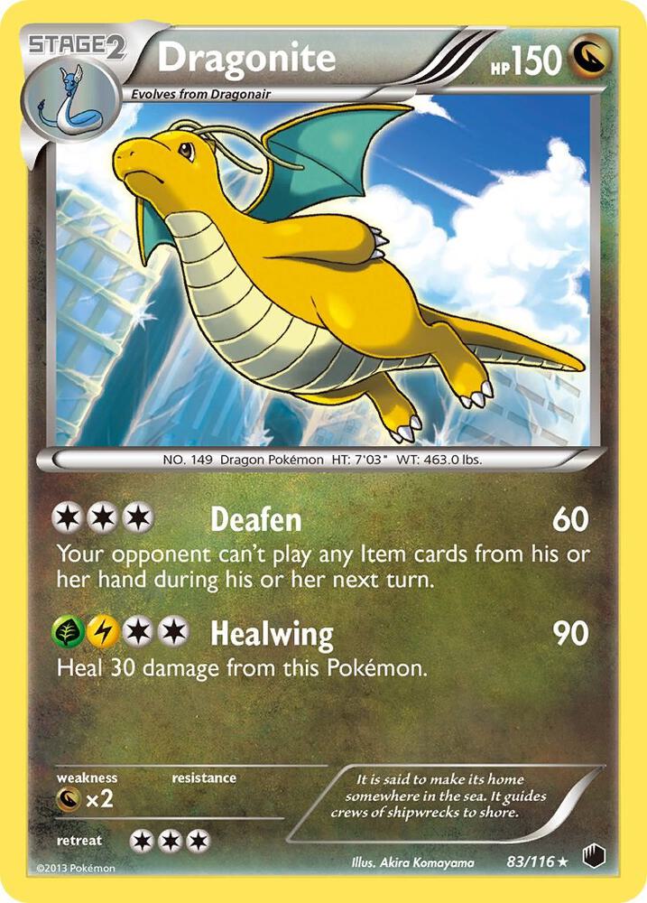 Dragonite 83/116 (Plasma Freeze)  - Holofoil
