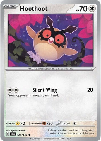 Hoothoot 126/162 (SV05: Temporal Forces) 