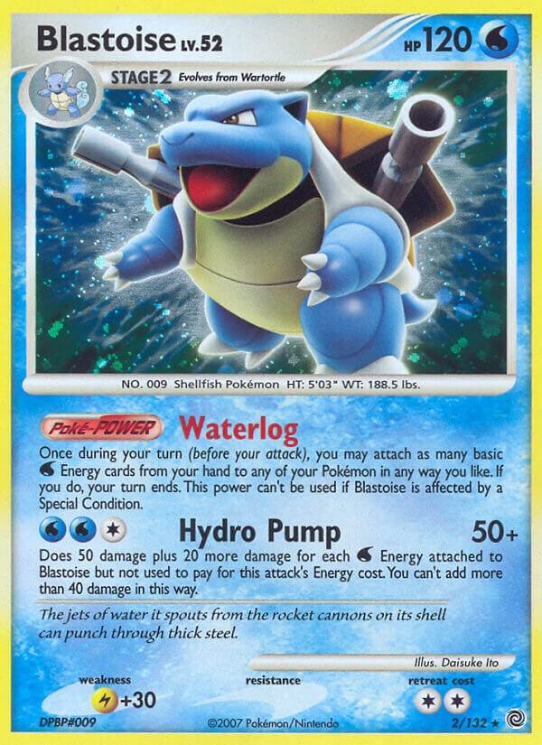 Blastoise 2/132 (Secret Wonders)  - Holofoil
