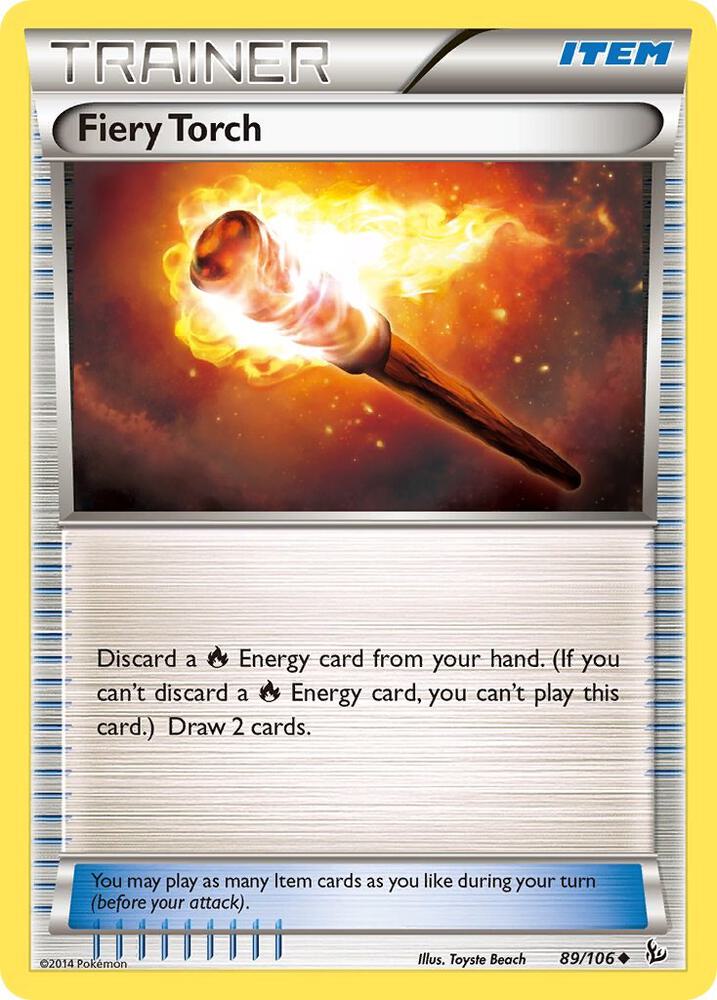 Fiery Torch 89/106 (XY - Flashfire) 