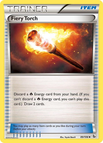 Fiery Torch 89/106 (XY - Flashfire) 