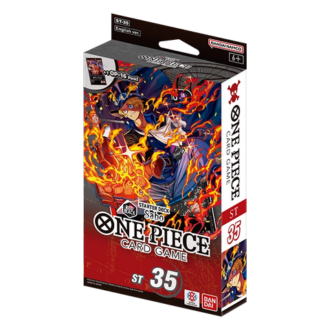 STARTER DECK -RED/BLACK Sabo- [ST-35]