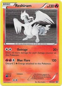 Reshiram BW004 (Black and White Promos)  - Holofoil