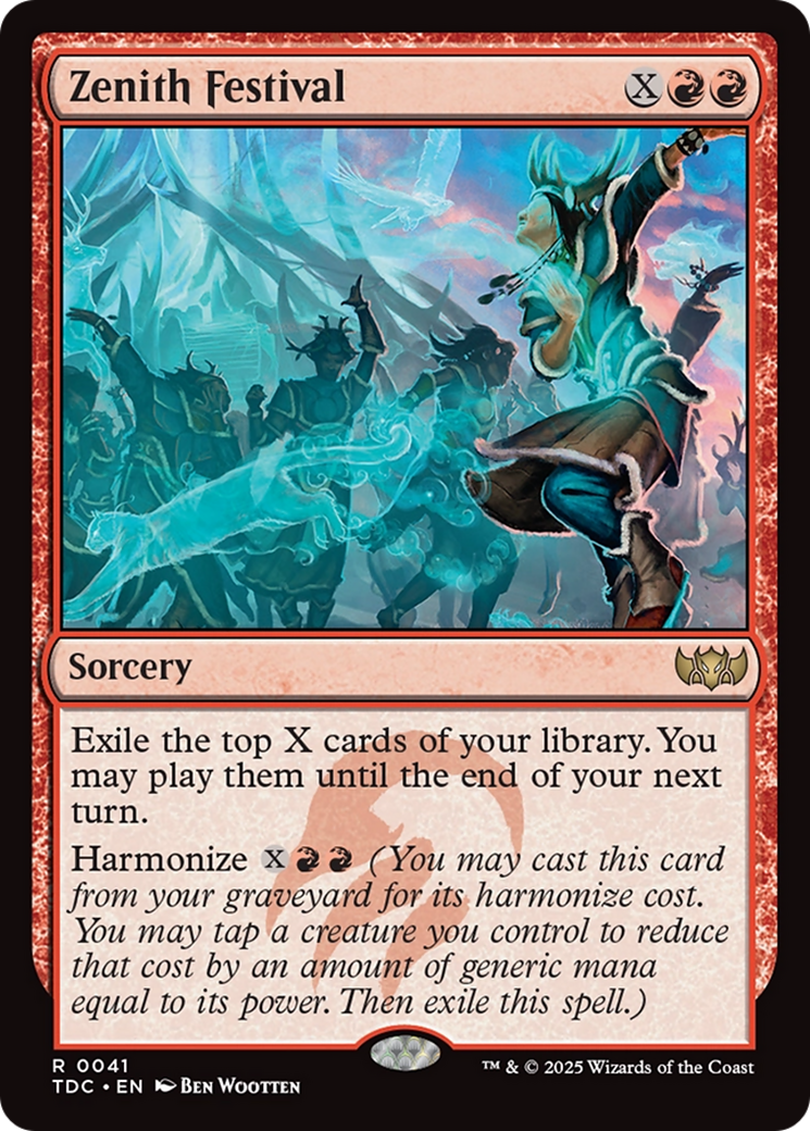Zenith Festival [Tarkir: Dragonstorm Commander]