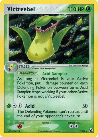 Victreebel 17/112 (FireRed & LeafGreen)  - Holofoil