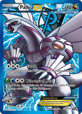 Palkia EX Team Plasma 100/101 (Plasma Blast)  - Holofoil