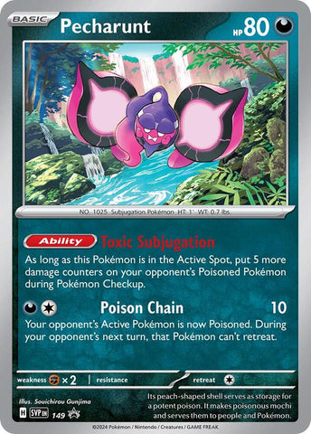 Pecharunt 149 (SV: Scarlet & Violet Promo Cards)  - Cosmo Holofoil