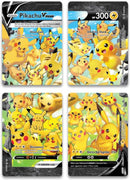 Pikachu V Union Set of 4  (SWSH: Sword & Shield Promo Cards)  - Holofoil
