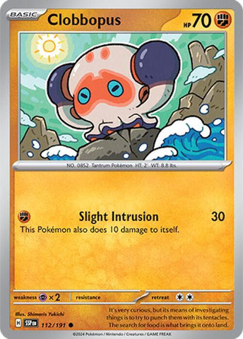 Clobbopus 112 191 112/191 (SV08: Surging Sparks) 