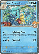 Misty's Gyarados Prerelease 049/182 (SV10: Destined Rivals)  - Holofoil