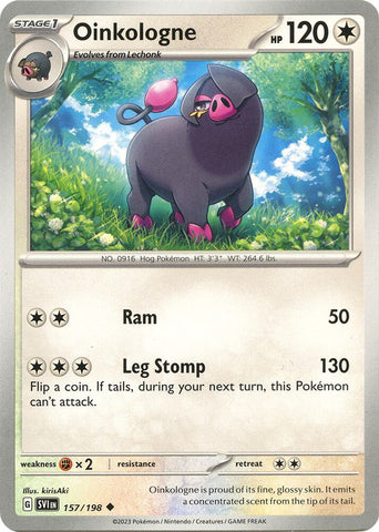 Oinkologne 157/198 (SV01: Scarlet & Violet Base Set) 