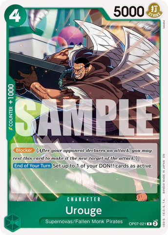 Urouge (Reprint) OP07-021 (Premium Booster -The Best- Vol. 2) 