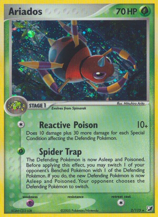 Ariados 2/115 (EX Unseen Forces)  - Holofoil