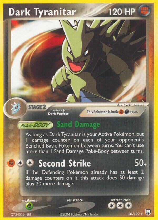 Dark Tyranitar 20/109 (EX Team Rocket Returns) 
