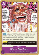 Its to Die For... (Reprint) OP08-076 (Premium Booster -The Best- Vol. 2) 