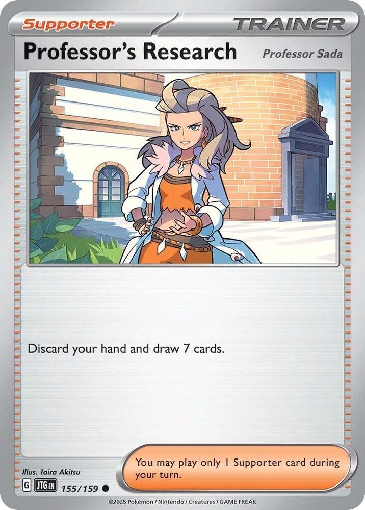 Professors Research Professor Sada 155/159 (SV09: Journey Together) 