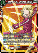 Android 18, Selfless Savior (BT20-010) [Power Absorbed]