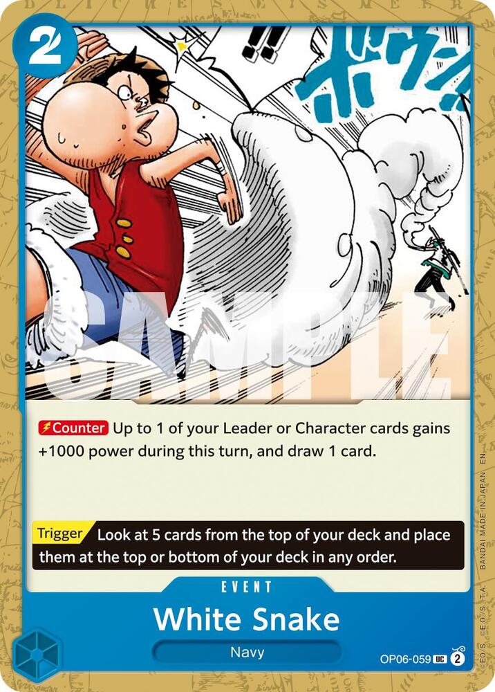 White Snake (Reprint) OP06-059 (Premium Booster -The Best- Vol. 2) 