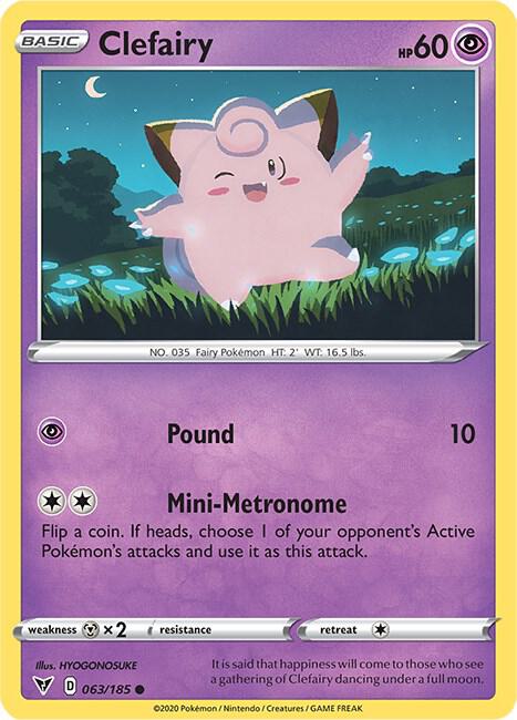 Clefairy 063/185 (SWSH04: Vivid Voltage) 