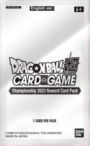 Championship 2023 Reward Card Pack