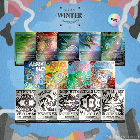 Secret Lair: Drop Series - Winter Superdrop 2024 (Beastly Breakfast Omens Bundle - Foil Edition)