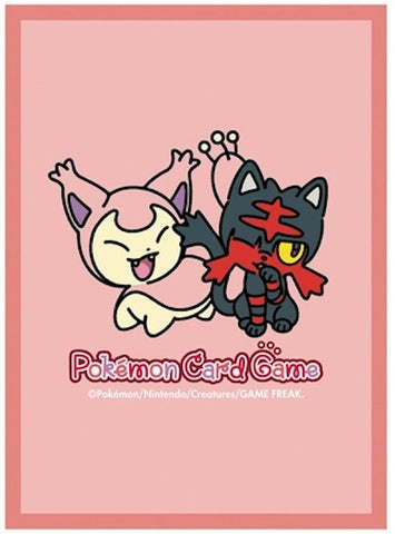 Card Sleeves - Litten and Skitty (64-Pack) (Pokemon Center Japan Exclusive)