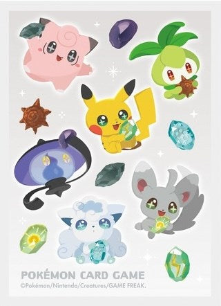 Card Sleeves - Evolution Stone Cuties (64-Pack) (Pokemon Center Japan Exclusive)