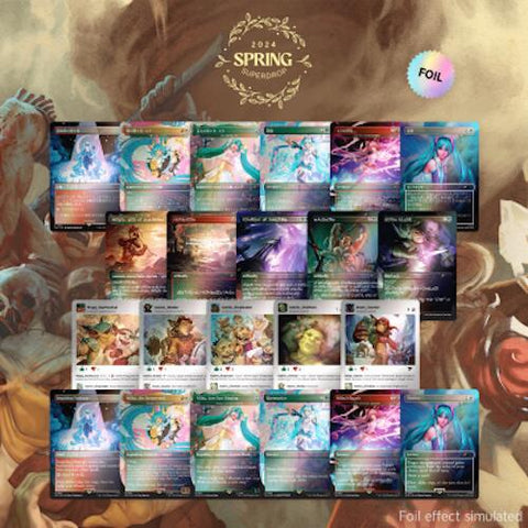 Secret Lair: Drop Series - Spring Superdrop 2024 (Spring Into Action Bundle - Foil Edition)