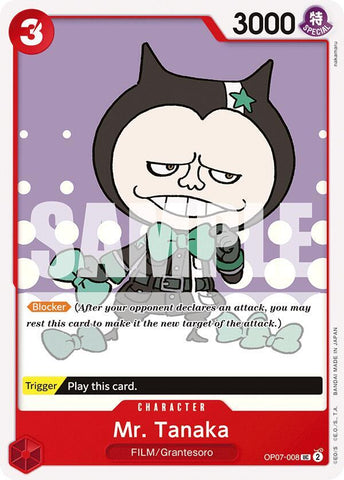 Mr. Tanaka OP07-008 (500 Years in the Future) 