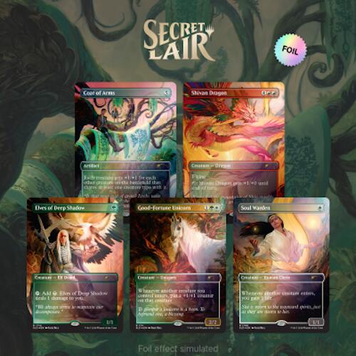Secret Lair: Drop Series - Featuring (Julie Bell - Foil Edition)