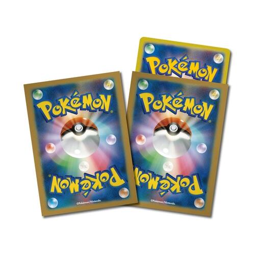 Card Sleeves - Pokeka Design (64-Pack) (Pokemon Center Japan Exclusive)