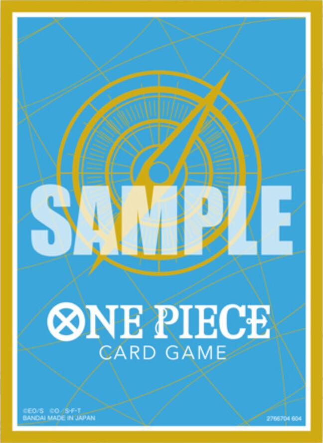 Bandai: 70ct Card Sleeves - Standard Blue X Gold (BANDAI Card Games Fest 24-25)