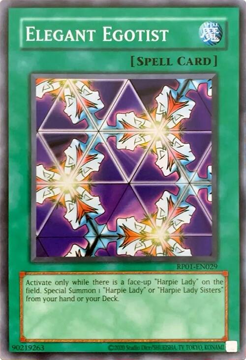 Elegant Egotist [RP01-EN029] Common