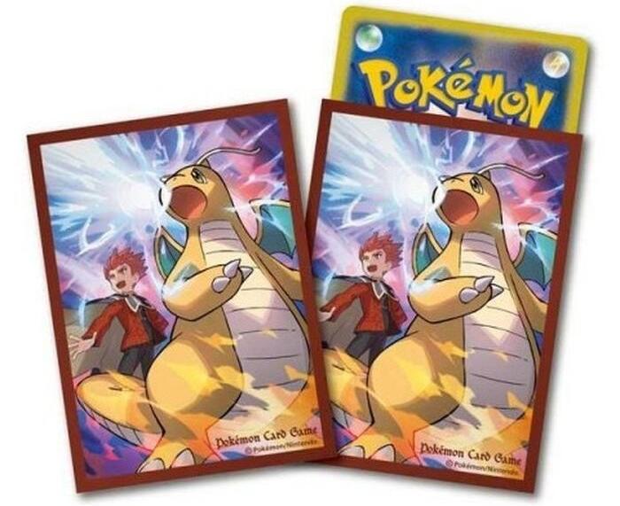 Card Sleeves - Lance & Dragonite (64-Pack) (Pokemon Center Japan Exclusive)