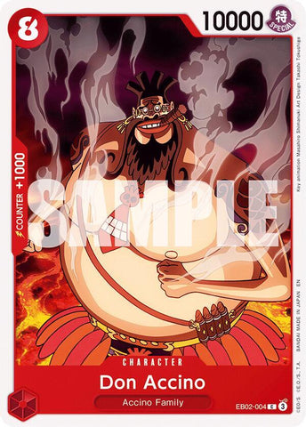 Don Accino EB02-004 (Extra Booster: Anime 25th Collection) 