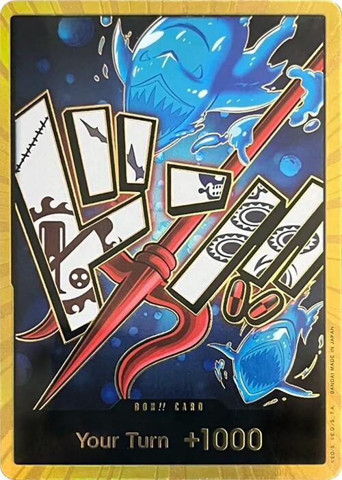 DON!! Card (Hody Jones) (Gold) [Premium Booster -The Best-]