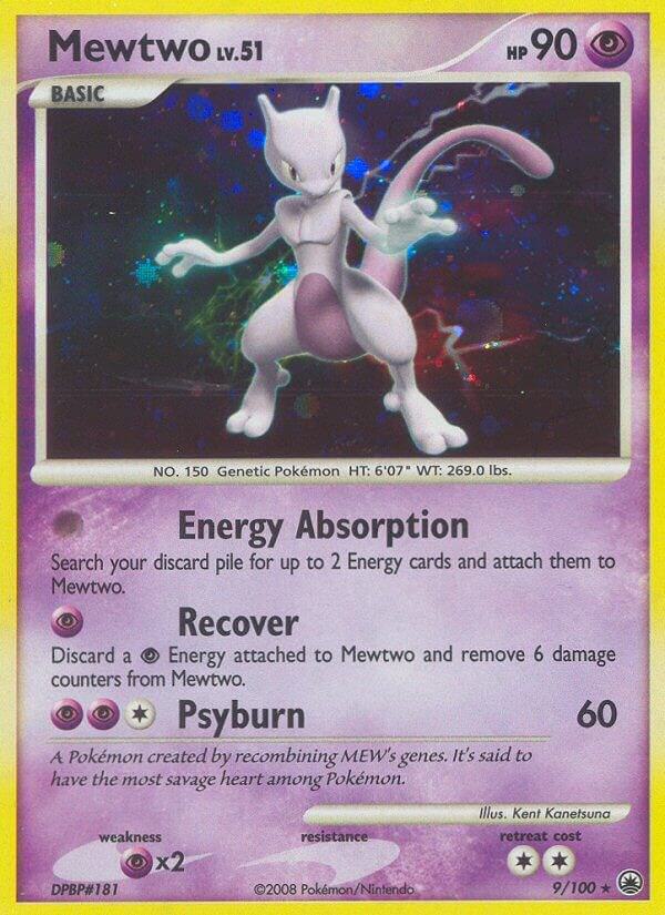 Mewtwo 9/100 (Majestic Dawn)  - Holofoil