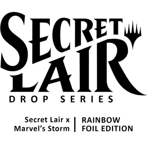 Secret Lair: Drop Series - Secret Lair x Marvel's Storm (Rainbow Foil Edition)
