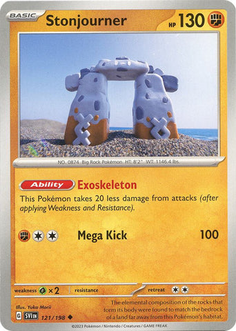 Stonjourner 121/198 (SV01: Scarlet & Violet Base Set) 