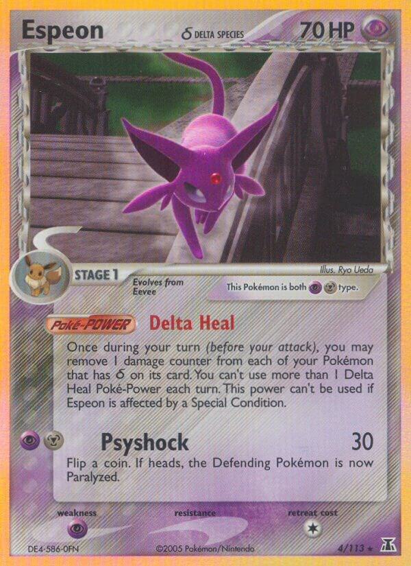 Espeon Delta Species 4/113 (Delta Species)  - Holofoil