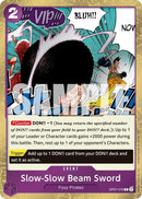 Slow-Slow Beam Sword OP07-076 (Premium Booster -The Best- Vol. 2)  - Pirate Foil