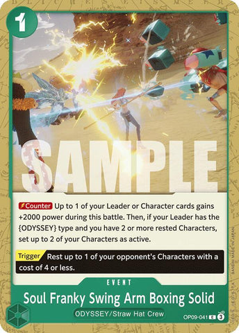 Soul Franky Swing Arm Boxing Solid OP09-041 (Emperors in the New World) 
