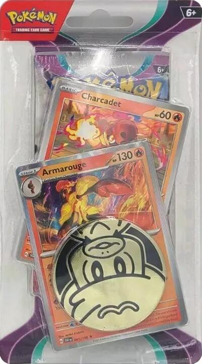 Scarlet & Violet: Paldea Evolved - Single Pack Blister (Armarouge)