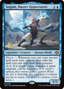Taigam, Master Opportunist [Tarkir: Dragonstorm Prerelease Promos]