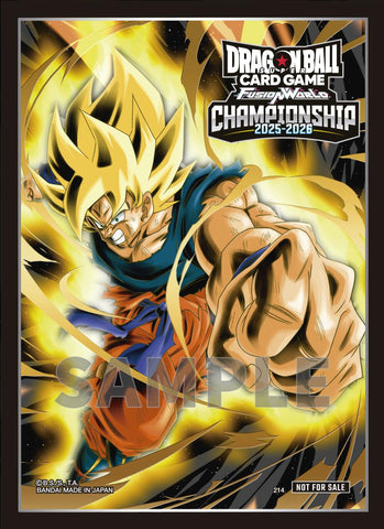 Dragon Ball Super Fusion World Sleeves - Championship Wave 1 (64-Pack)
